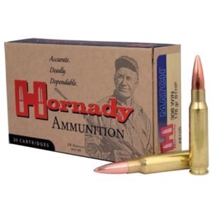 Hornady Match Rifle Ammunition .308 Win 178 gr BTHP Match 20/ct