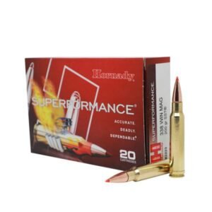 Hornady Superformance Rifle Ammunition .338 Win Mag 200 gr SST 3030 fps 20/ct
