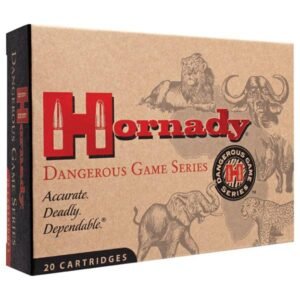 Hornady Dangerous Game Rifle Ammunition .375 H&H 300 gr DGS 2530 fps 20/ct