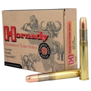 Hornady Dangerous Game Series Rifle Ammunition .470 NE 500 gr DGS 2150 fps 20/ct