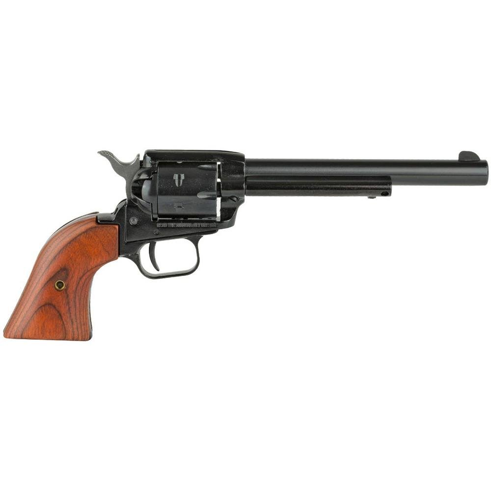 Heritage Rough Rider Handgun .22 LR 6.5" Barrel Black with Wood Grip