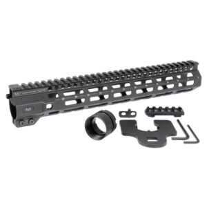 Midwest Industries Combat Rail Free Float Handguard 12.625" M-LOK Black