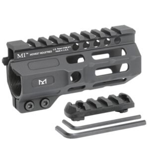 Midwest Industries One Piece Combat Rail Free Float Handguard 4.5" M-LOK