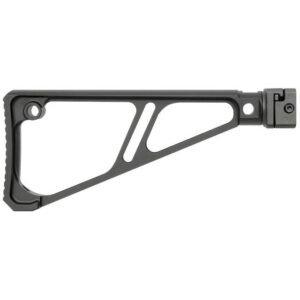 Midwest Industries Picatinny Side Folding Fixed Extruded Stock Black