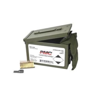 PMC Rifle Ammunition 5.56mm 55 gr FMJ 3120 fps 1680/ct (2-840ct cans)