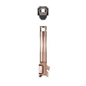 Radian Weapons Afterburner and Ramjet Combo Ported Barrel and Compensator for Glock Gen 6 19/45 Bronze