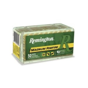 Remington Magnum Rimfire Ammunition .22 WMR 40 gr JHP 1910 fps 2000/ct Case (40-50/ct)