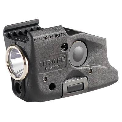 Streamlight TLR-6 HL Weapon Light with Green Laser for Glock Black