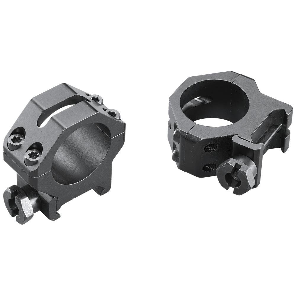 Weaver 4-Hole Skeleton Aluminum Scope Rings 1" Medium Matte