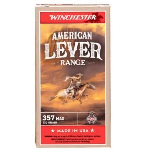 Winchester American Level Range Ammunition .357 Mag 130gr FMJ 1510 fps 50/ct
