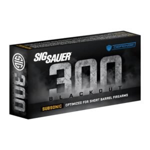 Sig Sauer Tac-TX Rifle Ammunition 300 AAC Blackout 110gr JSP 1000 fps 20/ct
