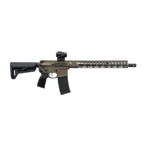 Sig Sauer M400 Forge Moss Green Rifle 5.56 NATO 30rd Magazine 16" Barrel ROMEO-MSR GEN II Adjustable Stock M-LOK Handguard