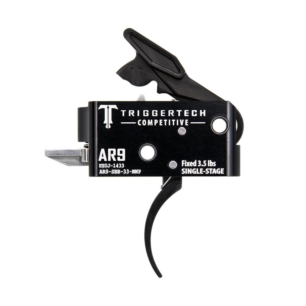TriggerTech AR-9 Competitive Single Stage Rifle Trigger 3.5 lbs Curved