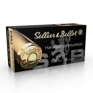 Sellier & Bellot Handgun Ammunition 10mm Auto 180 gr FMJ 1164 Fps 50/ct