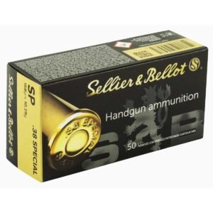 Sellier & Bellot Pistol & Revolver Ammo .38 Special 158 gr SP 50/ct