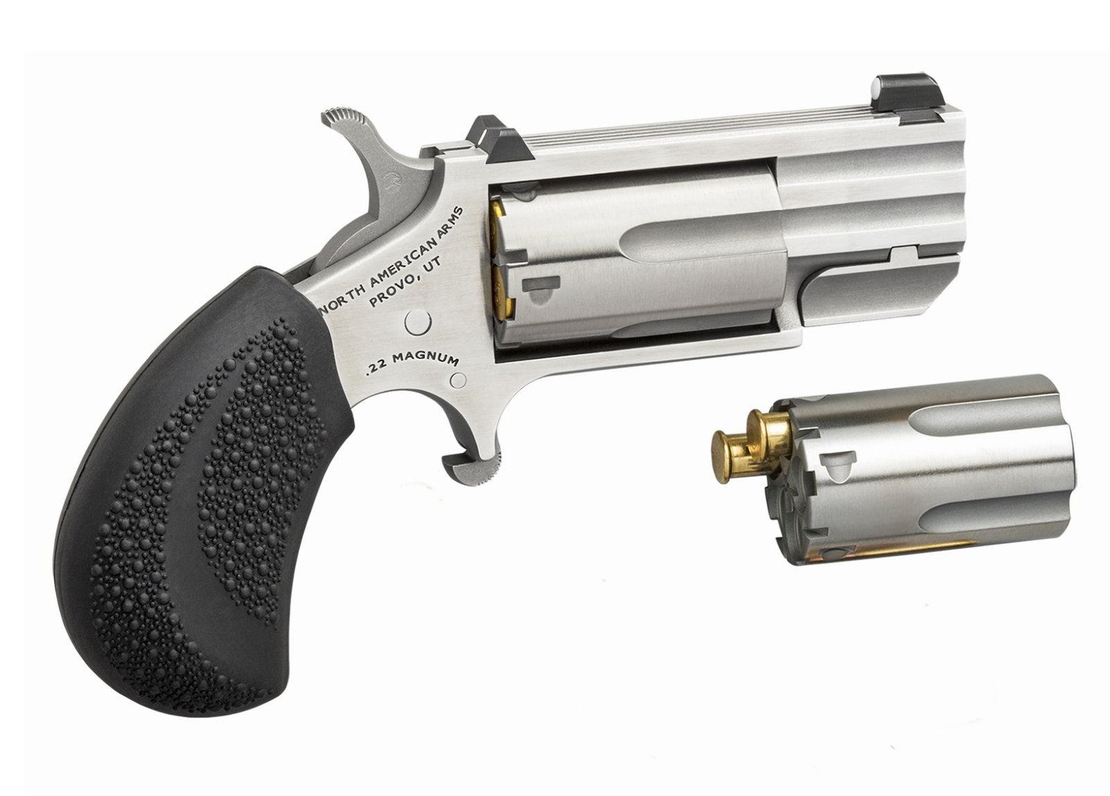 North American Arms Pug 22MAG/22LR 1" SS Conv