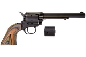 Heritage Manufacturing 22LR/22M BLK/Camo Lam 6.5" FS