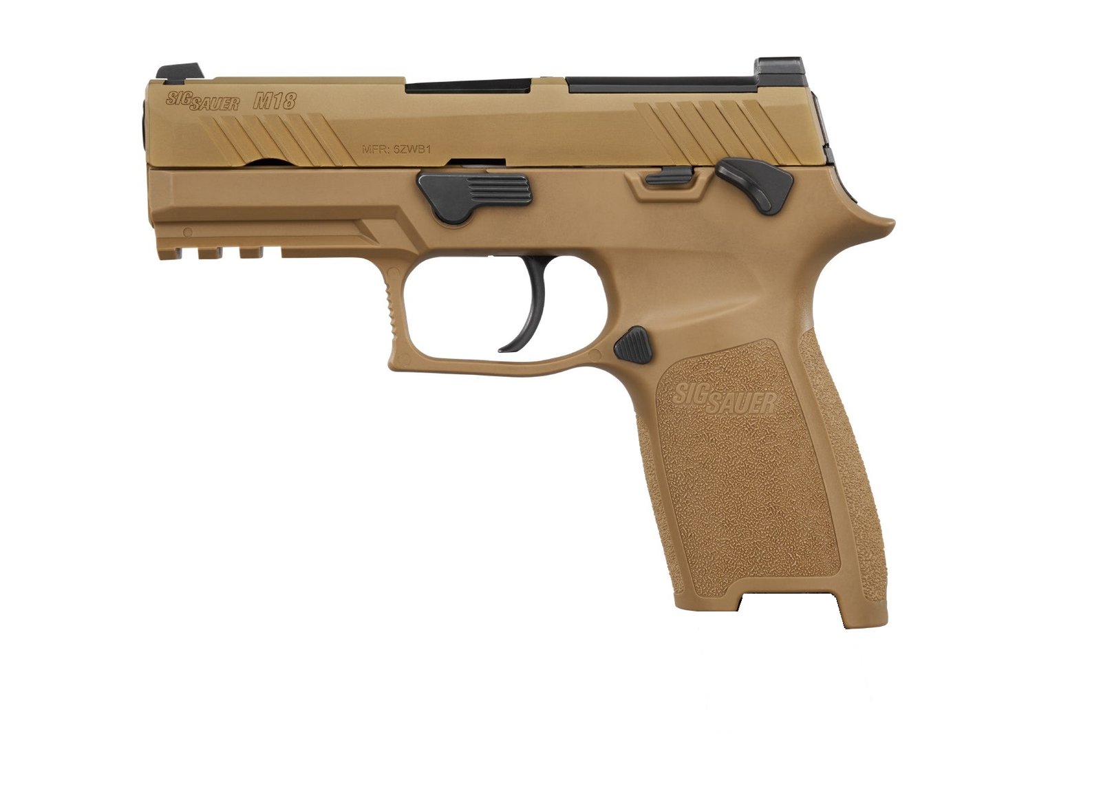 SIG Sauer M18 CSS 9mm Coy 3.9" MS 10+1