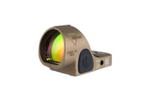 Trijicon Sro Adj Sight LED 5MOA RD BRWN
