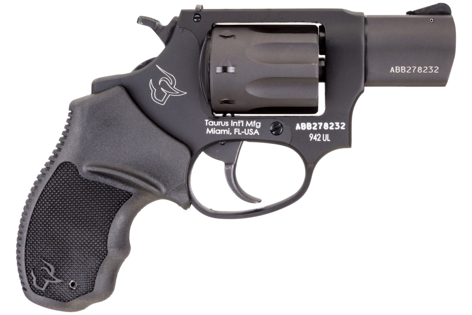 Taurus 942 Ultra LT 22LR BK/BK 2" 8RD