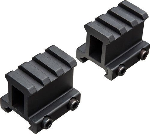 Truglo 2-Piece Picatinny Riser - Mount 1" Rise 1.36" Length - Image 2