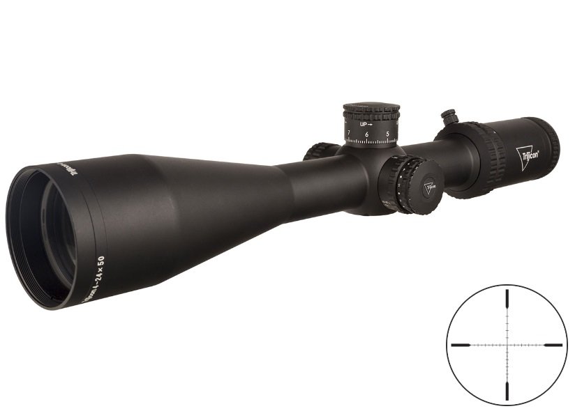 Trijicon Tenmile 4-24X50 MRAD Red SFP