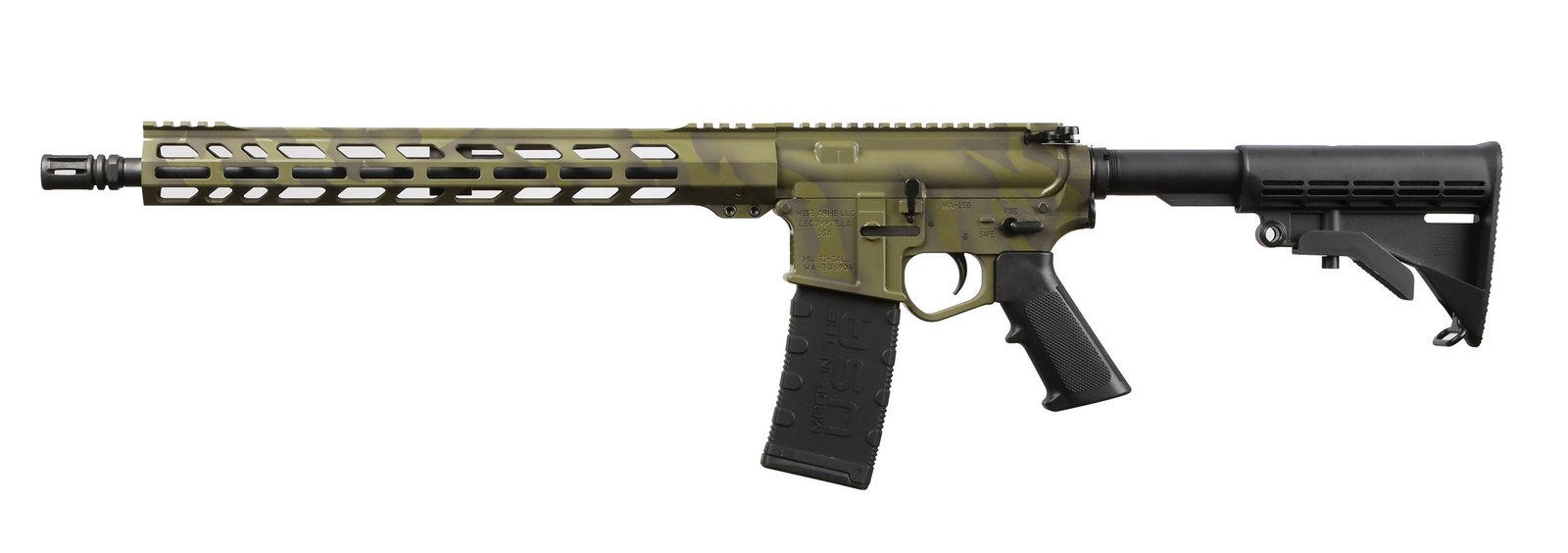 Wise Arms WA-15B 5.56mm ODG Tiger 16"