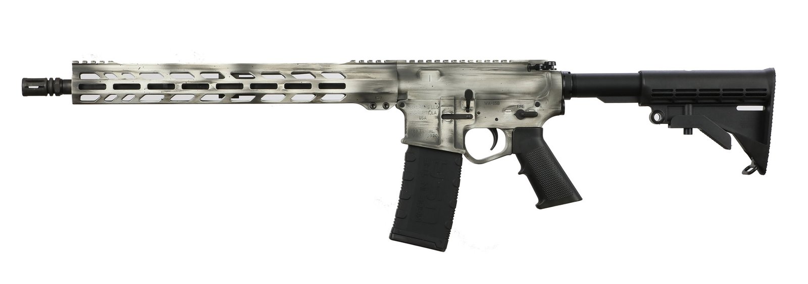 Wise Arms WA-15B 5.56mm White/GRY BW 16"