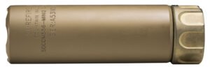 SureFire SOCOM556MINI2DE SOCOM556-MINI2 5.56x45mm NATO 1.50" Diameter Dark Earth Aluminum/Stainless Steel