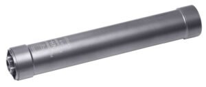 Q LLC SILEC22 El Camino 22 LR .99" Diameter, Black PVD Titanium/Stainless Steel 1/2"-28 tpi