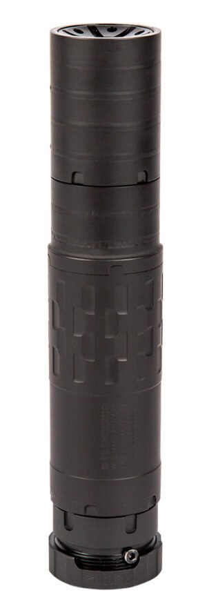 SilencerCo SU4735 Omega 36M 36 Cal 1.57" Diameter Black Cerakote Titanium/Stainless Steel