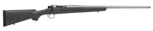 Nosler 40721 M21 308 Win 4+1 22" Barrel, Stainless Steel Nitride Metal Finish, Gray Speckled Black All-Weather Epoxy Stock
