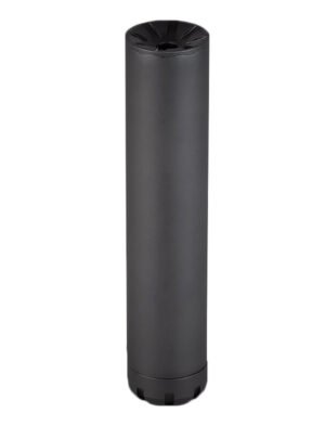 SilencerCo SU75 Sparrow 22 22 Cal Rimfire, Rated Up To 5.7x28mm, 5.08" L Black Stainless Steel, Compatible with Delta Adapters, Includes 1/2-28" tpi Spacer