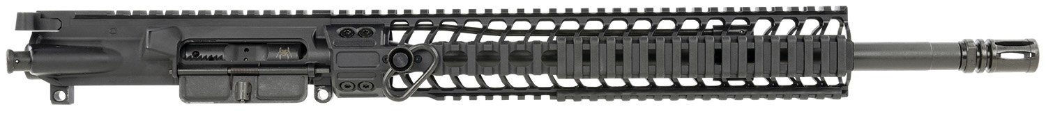 Spikes Tactical Midlength Complete 5.56x45mm NATO 16", Black, 12" Picatinny Handguard, A2 Flash Hider