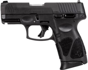 Taurus 1G3C4031 G3C Compact Frame 40 S&W 10+1 3.26" Matte Stainless Steel Barrel, Matte Black Tenifer Serrated Steel Slide, Black Polymer Frame w/Picatinny Rai,l Black Polymer Grip, Right Hand