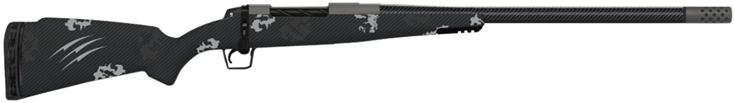 Fierce Firearms TROG7RM22GP CT Rogue 7mm Rem 3+1 22" Carbon Fiber C3 Carbon Fiber Steel Barrel, Glacier Cerakote Titanium Receiver, Phantom Camo Fixed Carbon Fiber Stock, Right Hand