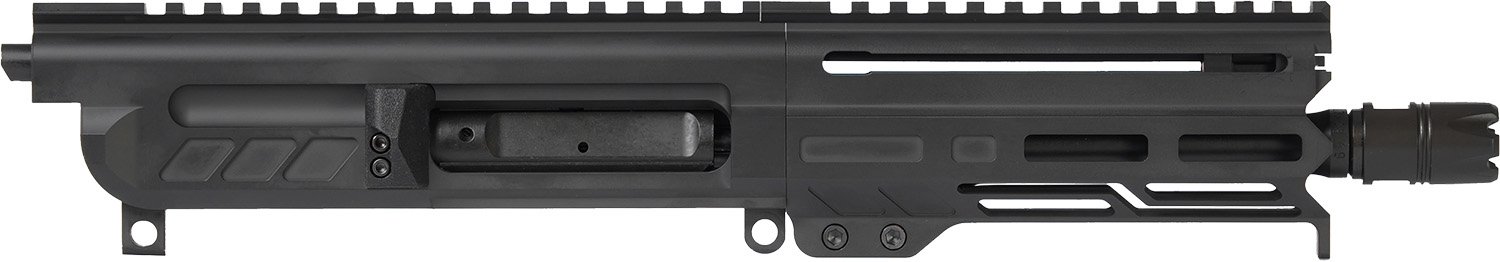 CMMG 57BA8AEAB Dissent MK4 5.7x28mm 6.50", Left Side Charging Handle, Armor Black, Zeroed Linear Comp, 4.60" M-LOK Handguard, Picatinny End Plate, Fits AR-Platform