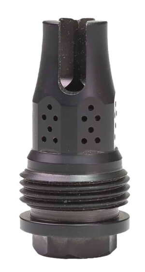 Jk Armament JKMDHDCF28 War Eagle Compensator/Flash Hider 22Cal 1/2"x28 Stainless Steel Nitride Black