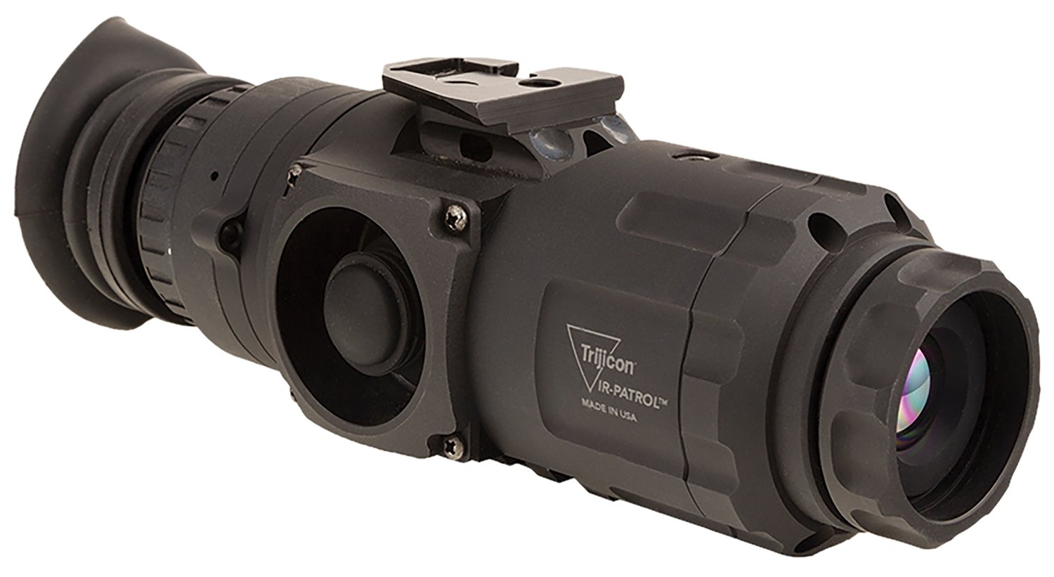 Trijicon EO IRMO250 IR-Patrol IRMO-250 Thermal Hand Held/Mountable Scope Matte Black 1x19mm 640x480, 12 Microns, 60Hz Resolution Zoom 8x