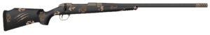 Fierce Firearms FCTRG7MMBC20BS CT Rage Full Size 7mm BC 3+1 20" Black Carbon Fiber Match Grade Threaded Barrel, Black Cerakote Drilled & Tapped Titanium Receiver, Monte Carlo Carbon Fiber Stock