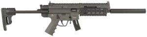 ATI GERGGSG1610S GSG-16 22LR 10+1 16.25" Black Non-Threaded Barrel, Smoke Gray Picatinny Rail Polymer Receiver, M-LOK Handguards, Collapsible w/Storage Compartment Black Synthetic Stock, Smoke Gray P
