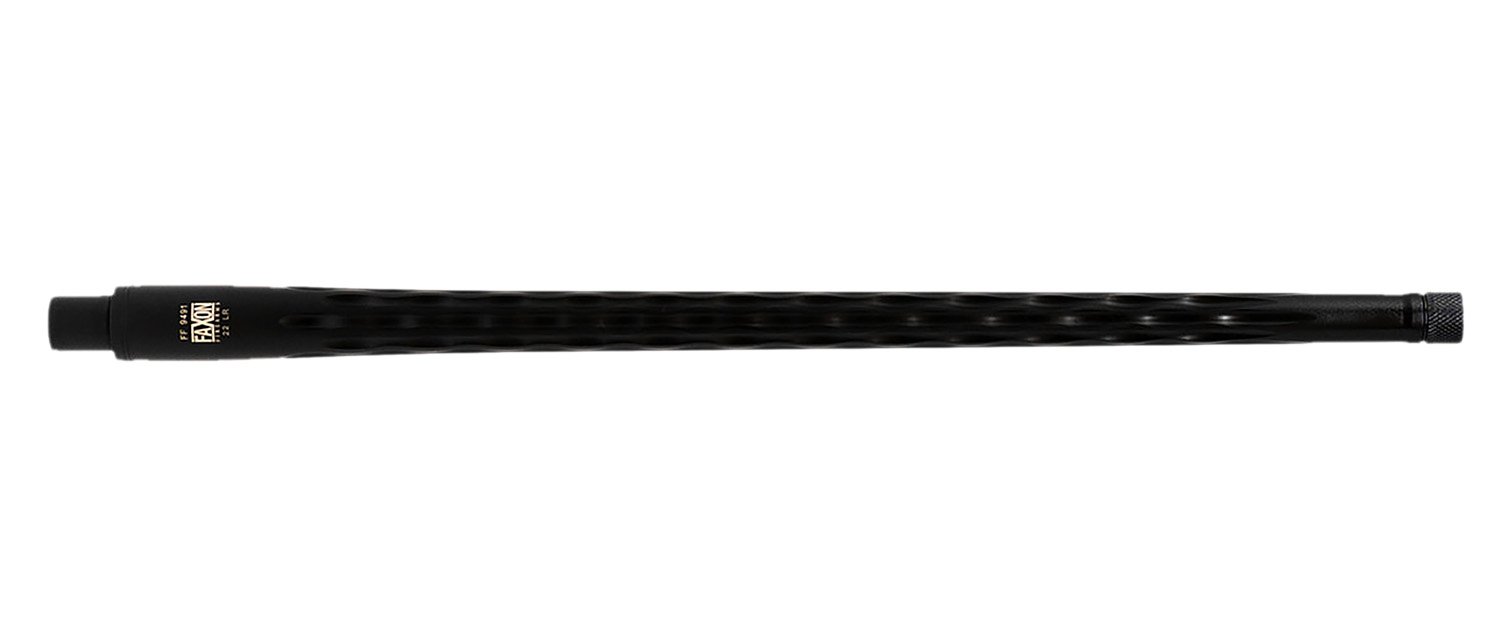 Faxon Firearms 12B216N16LMQT 22LR 16" Flame Fluted Stainless Steel Barrel Fits 10/22