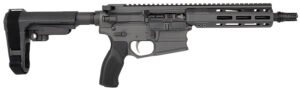 Cobalt Kinetics CKPROLITE30075CHARCOAL Pro Lite 300 Blackout 30+1 7.50" Black Melonite Barrel, Charcoal Aluminum Receiver w/Picatinny Rail, Black Polymer SB Tactical SBA3 Brace, Black Polymer Grip
