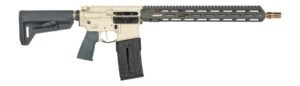 Q LLC Sugar Weasel *CA Compliant 300 Blackout 10+1 16" Clear Anodized Cerakote Aluminum Receiver w/Picatinny Rail, M-LOK Handguard, CMOE SL-K Black Polymer Stock, Black Polymer Grip