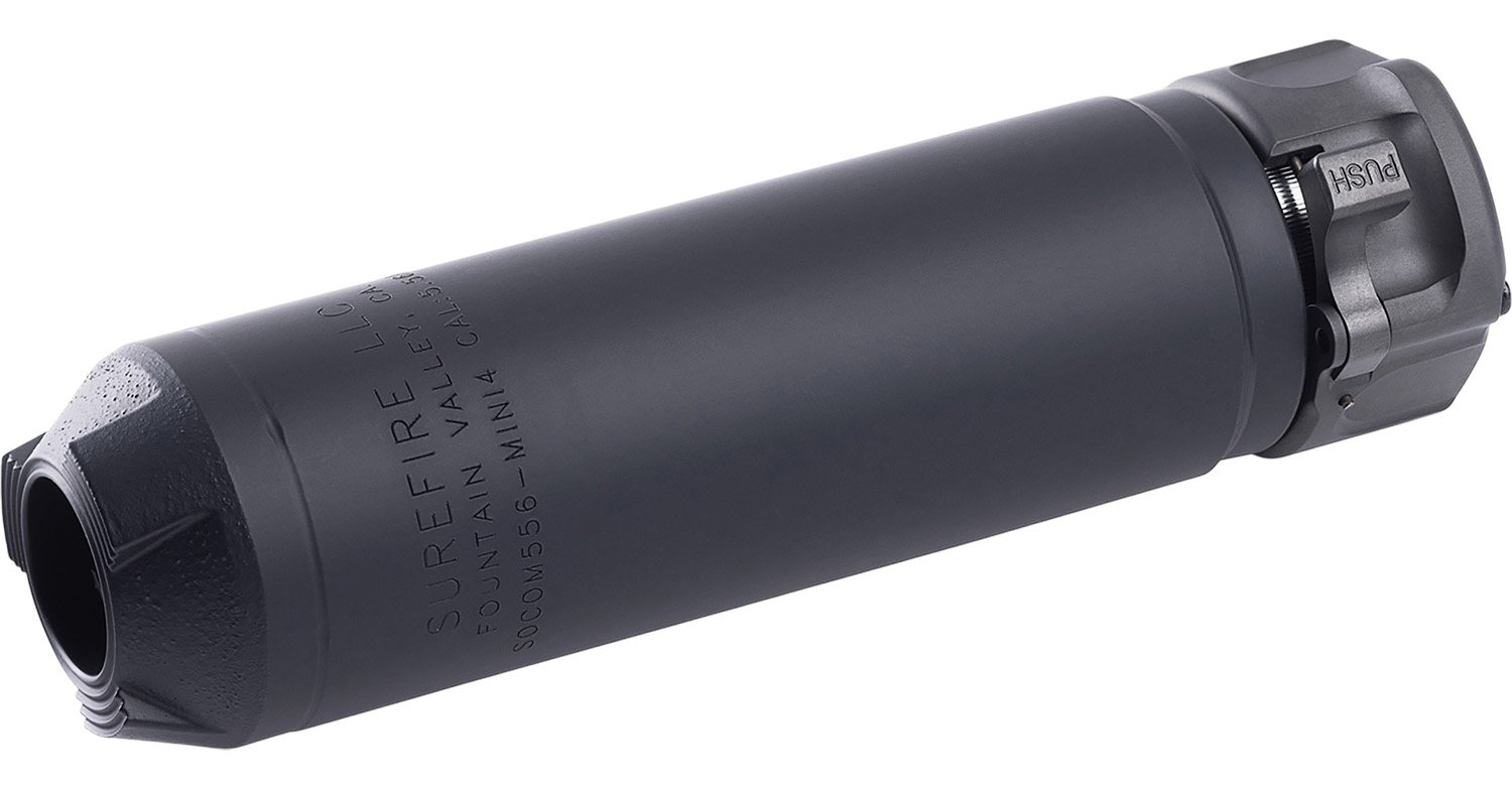 SureFire SOCOM556MINI4BK SOCOM556-MINI4 5.56mm 1.50" Black Inconel