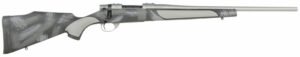 Weatherby VC38350NR0O Vanguard Shadow 350 Legend 5+1 20" Carbon Gray Cerakote #2 Standard Barrel, Carbon Gray Cerakote Steel Drilled & Tapped Receiver, Black w/Gray & White Accents Monte Carlo Stock