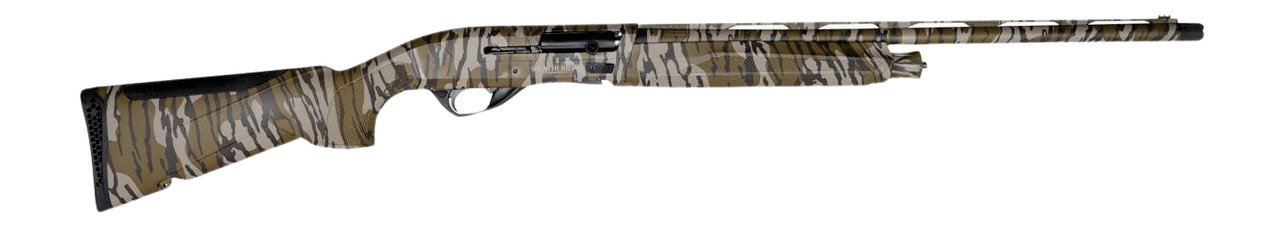 Weatherby EB21222PGM Element II Limited Run 12 Gauge 3" 2+1 22" Overall Hydrodipped Bottomland Original Vent Rib Barrel, Drilled & Tapped Receiver, Synthetic Stock
