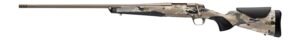 Browning 036125224 X-Bolt 2 Speed Full Size 270 Win 4+1 22" Smoked Bronze Cerakote Fluted Threaded Barrel & Steel Drilled & Tapped Receiver, Ovix Camo w/Black Overmold Adj Vari-Tech Synthetic Stock, L