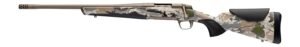 Browning 036124227 X-Bolt 2 Speed SPR Full Size 7mm Rem Mag 3+1 22" Smoked Bronze Cerakote Fluted Threaded Barrel, Steel Drilled & Tapped Receiver, Ovix Camo w/Black Overmold Adj Comb & LOP Synthetic