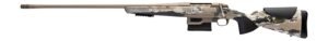 Browning 036127298 X-Bolt 2 Speed LR Full Size 7mm PRC 5+1 26" Smoked Bronze Cerakote Fluted & Steel Drilled & Tapped Receiver, Picatinny Rail Forend, Ovix Camo w/Black Overmold Adj Comb & LOP Synthet